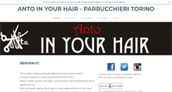 Desktop Screenshot of antoinyourhair.com